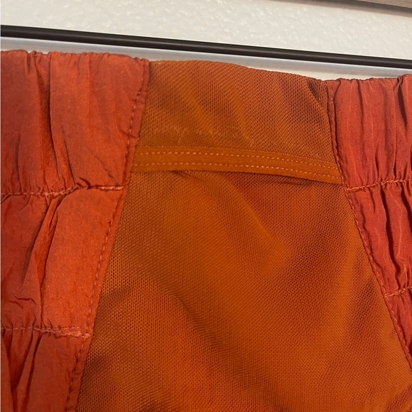 SOLD Orange Free People Movement “Way Home” Shorts (Size L) - Picture 5 of 5